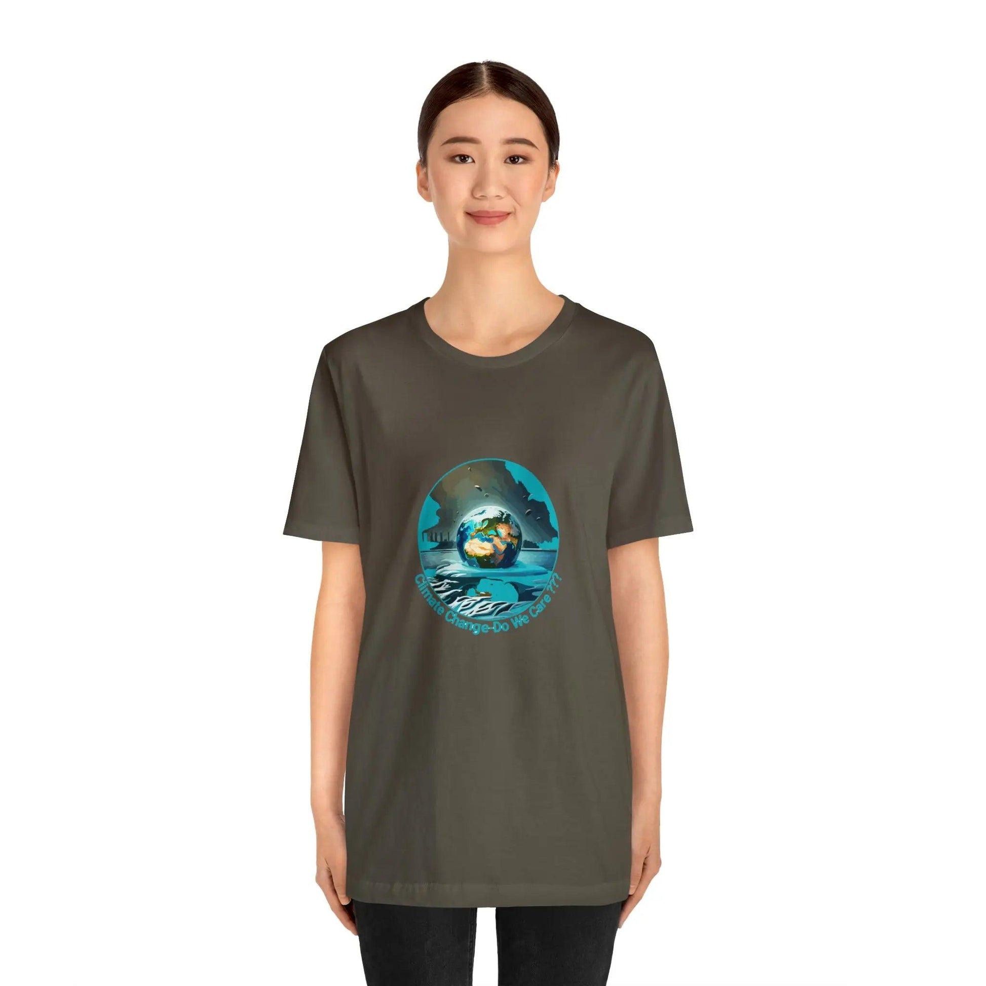 Climate Change - Short Sleeve Tee -loved favorite T-Shirts & hoodies