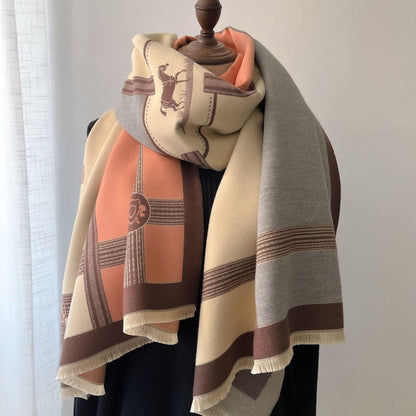 Color Matching Cashmere Scarves For Women scarves, Shawls & Hats