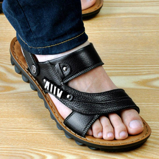 Cowhide Men's Sandals shoes, Bags & accessories