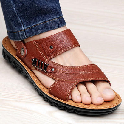 Cowhide Men's Sandals shoes, Bags & accessories