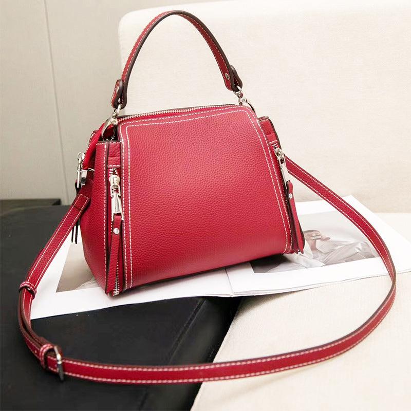 Cowhide Women's One Shoulder Crossbody Bag Shoes & Bags