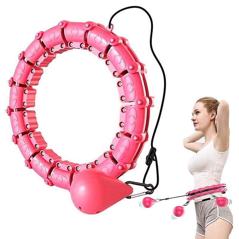 Custom Knots Weighted Hoola Fitness Hoop fitness & Sports