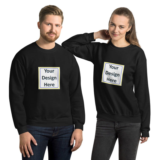 Custom Printed -Unisex Sweatshirt T-Shirts & hoodies