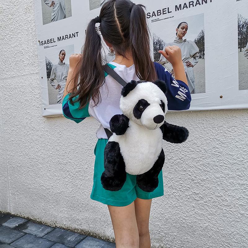 Cute Panda Small Backpack Shoes & Bags