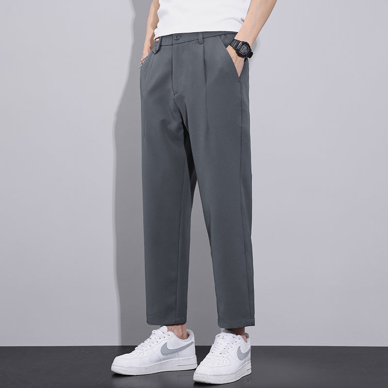 Men's Straight Loose Wide-leg Pants Casual Trousers apparel & accessories