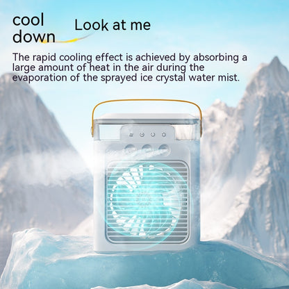 Multifunctional Humidifier Atomization Air Cooler Desktop Fan HOME