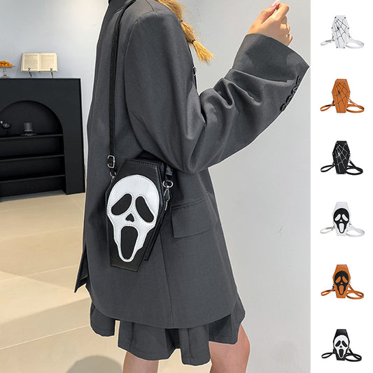 Halloween Coffin-shape Shoulder Bag halloween