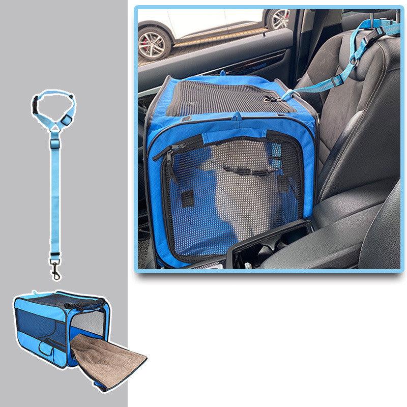 Pet Travel Carrier Bag With Locking Safety Zippers Pet carrier
