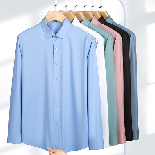 Men's Business Casual Long Sleeve Shirt men's clothing