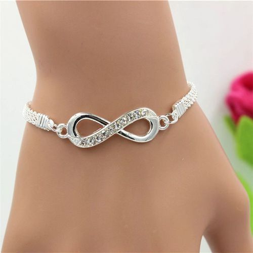 Infinite Diamond Bracelet Personality Simple Unisex Jewelry