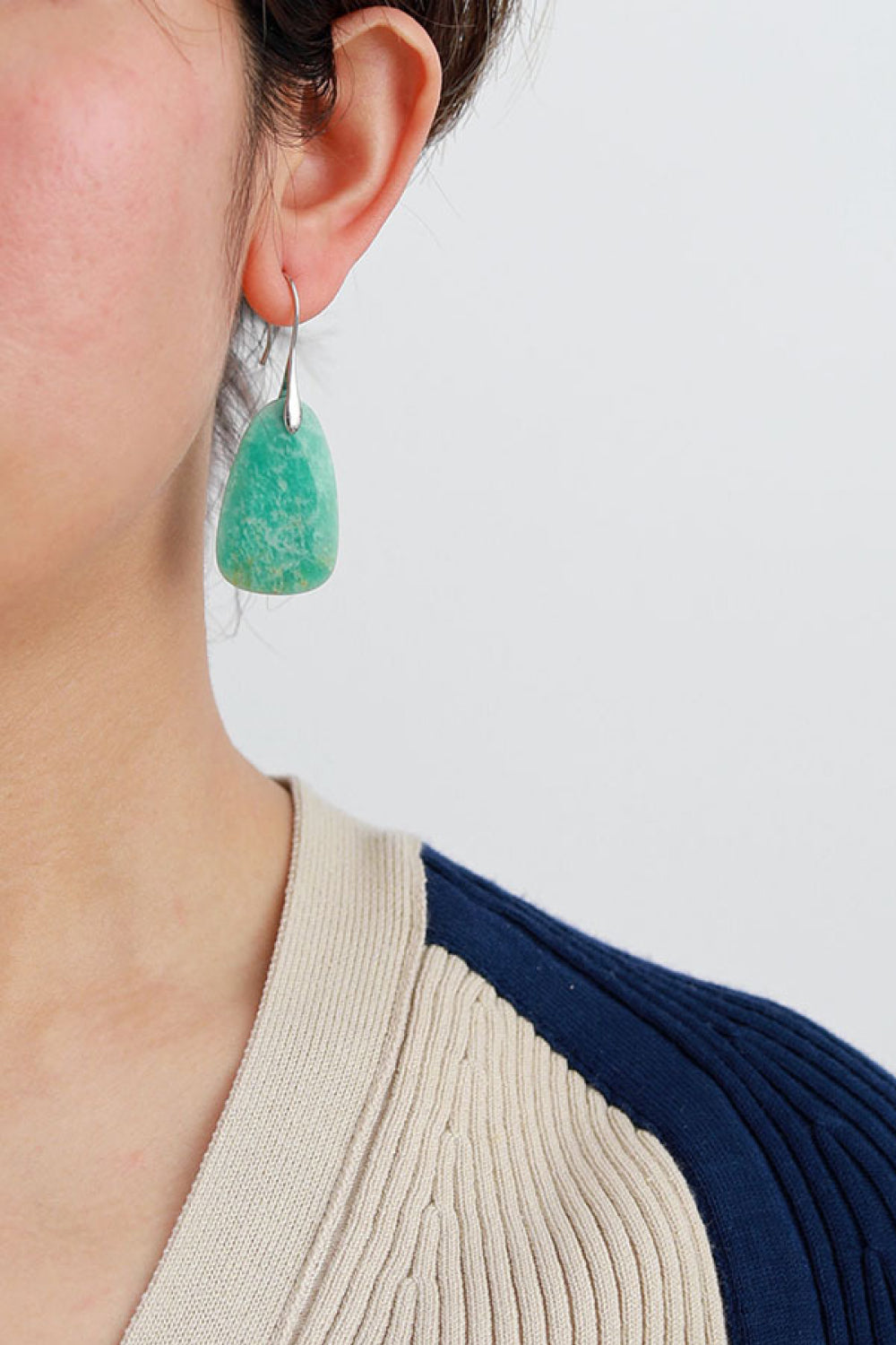 Natural Stone Dangle Earrings apparel & accessories