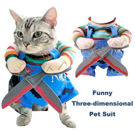 Pet Halloween Costume Cat Funny Outfit halloween