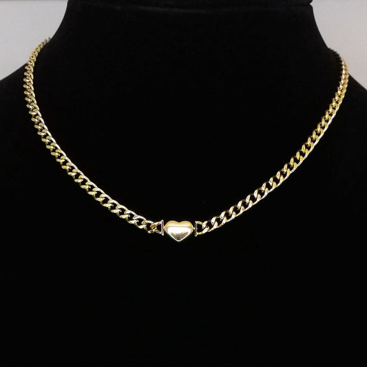 Titanium Steel Popular Chain Love Necklace Jewelry