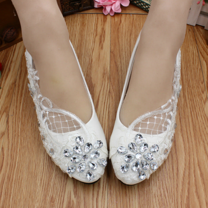 Wedding Dress White Wedding Shoes Girl Shoes & Bags