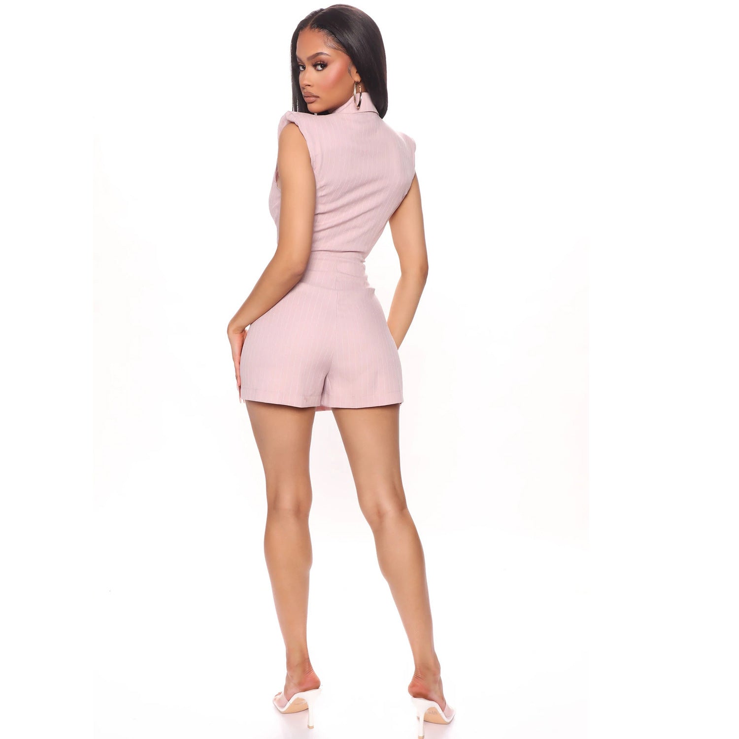 Women's Sleeveless Suit Jumpsuit Shorts apparel & accessories