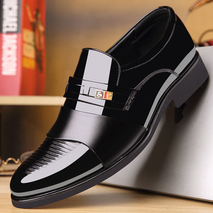 Set Of Black Casual Leather Shoes Shoes & Bags