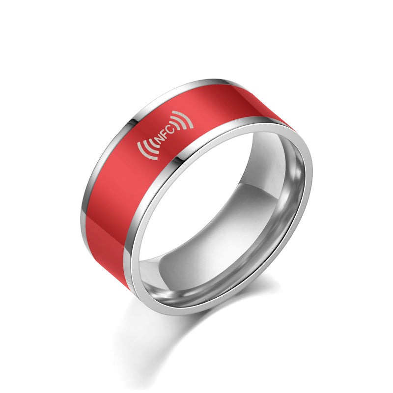 Technology Stainless Steel Wearable Smart Ring jewelry