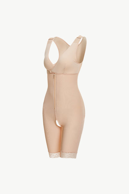 Lace Trim Shapewear with Zipper apparel & accessories