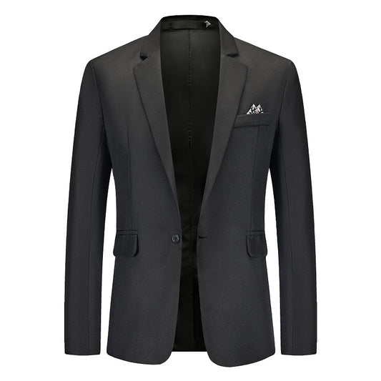 Men's Loose Single-breasted Business Suit Jacket men's clothing