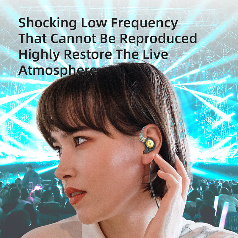 KZ EDX Pro Earphones Bass Earbuds In Ear Monitor Headphones Sport Noise Cancelling HIFI Headset Gadgets