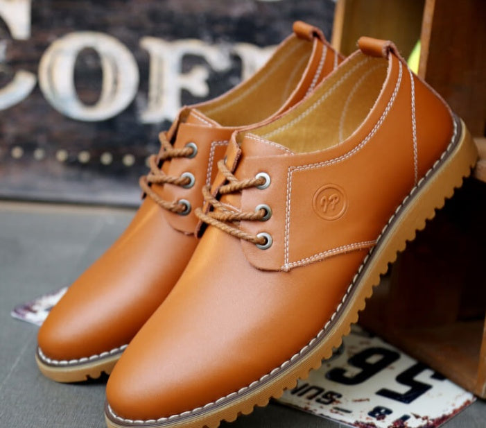 Men's Casual Leather Shoes Genuine Leather Plus Size Shoes & Bags