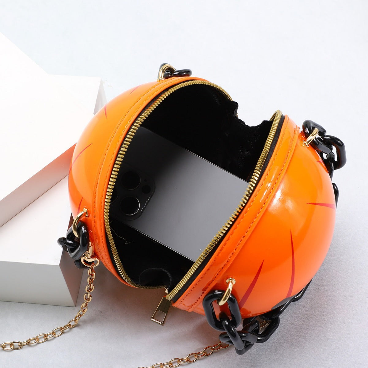 Halloween Cartoon Pumpkin Ball Handbags halloween