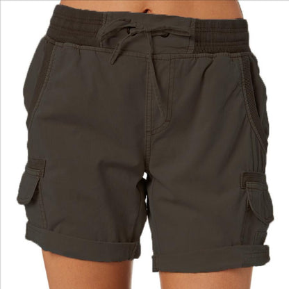 Women's Casual High Waist Cargo Shorts apparel & accessories