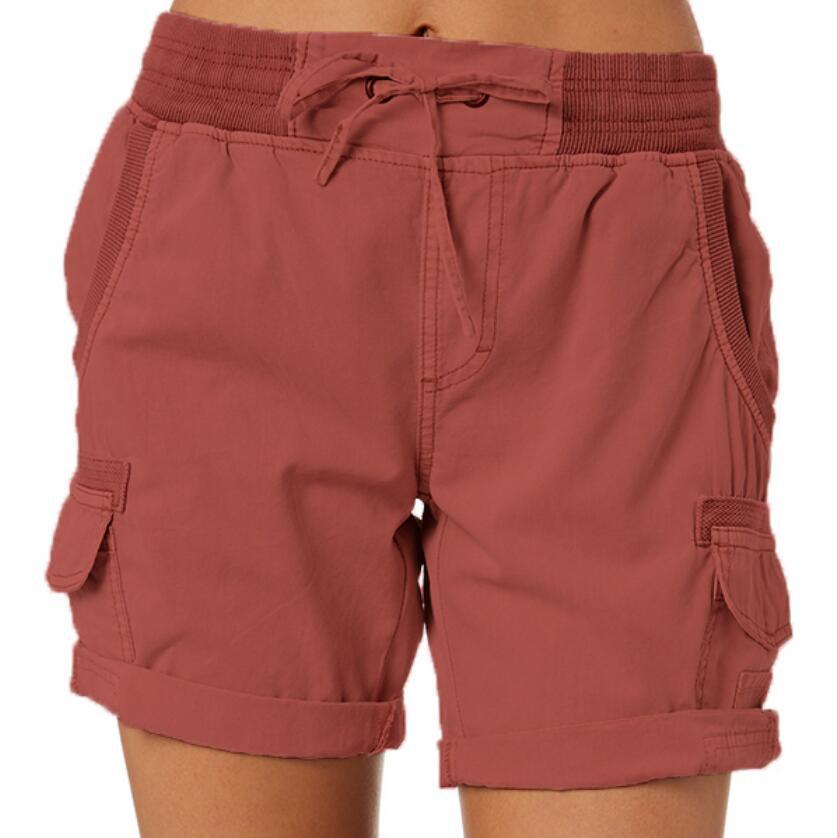 Women's Casual High Waist Cargo Shorts apparel & accessories