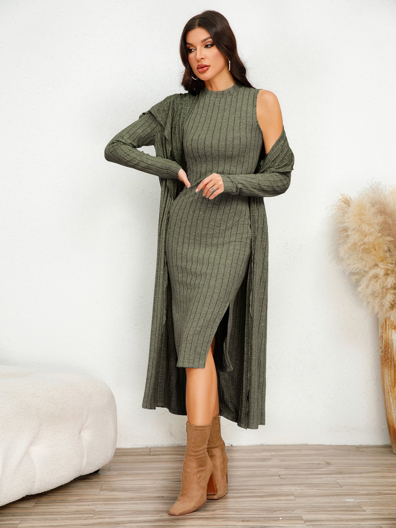 Fashion Long Sleeve Dress Suit apparels & accessories