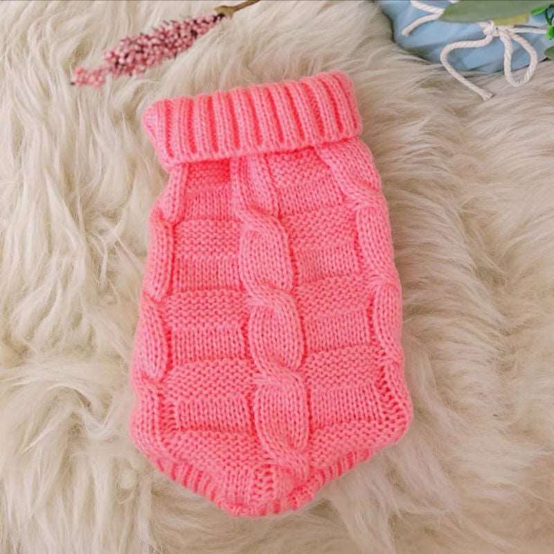 Cat Clothes Autumn Winter Knitted Sweater pet cloths