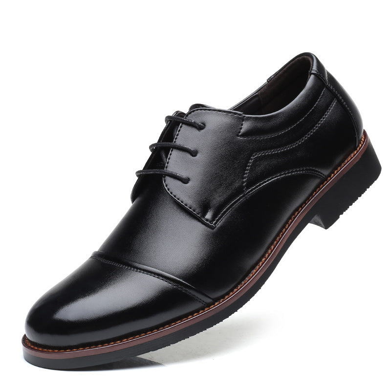 Men's Leather Shoes Plus Size Business Shoes & Bags