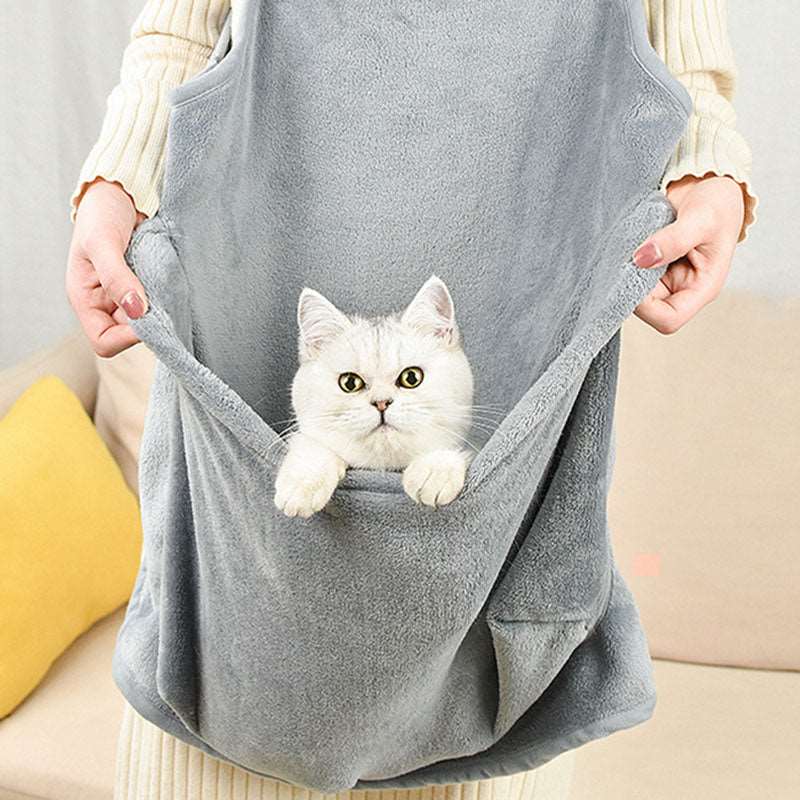 Apron Non-stick Soft Plush Camisole For Pets pet cloths