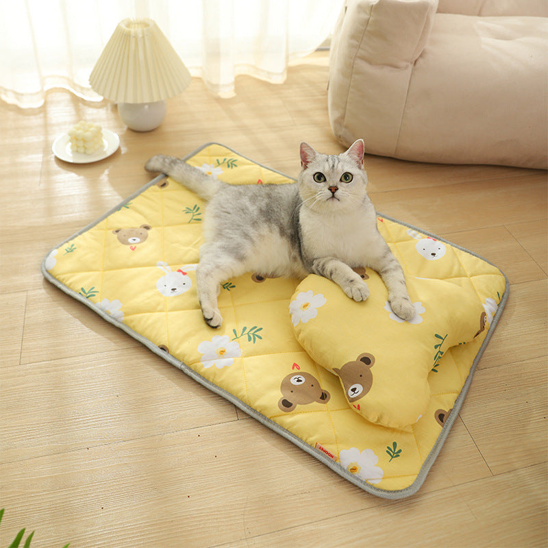 Summer Cat Sleeping Pad Pet bed