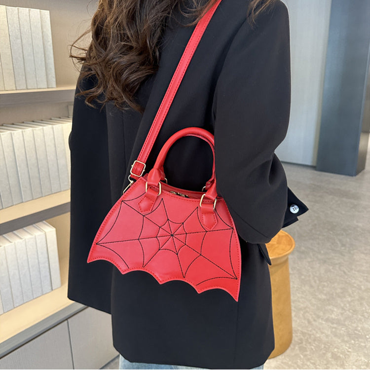 Halloween Spider Web Saddle Bags halloween