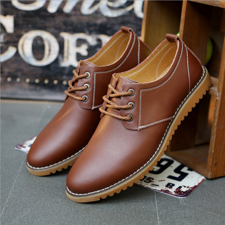 Men's Casual Leather Shoes Genuine Leather Plus Size Shoes & Bags