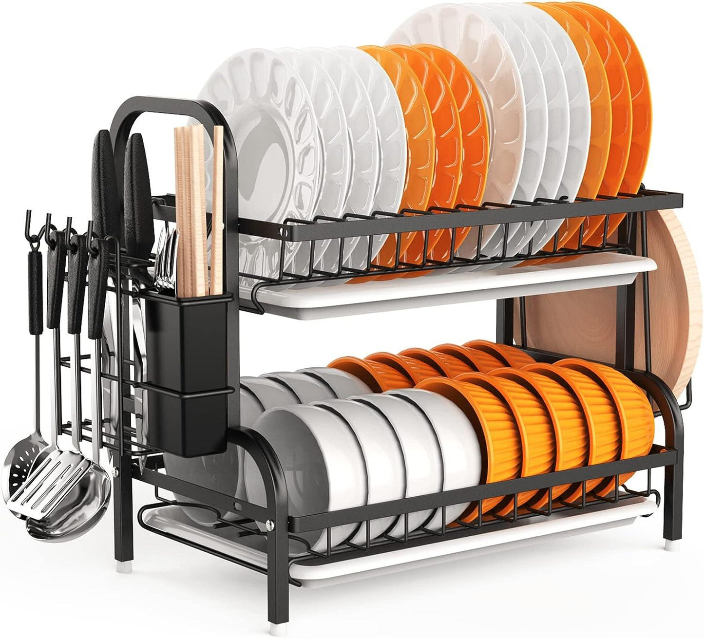 Dish Drying Rack, 2-Tier For Kitchen Counter Home product