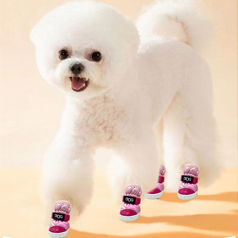 Dog Shoes Non Slip And Warm In Winter Pet shoes