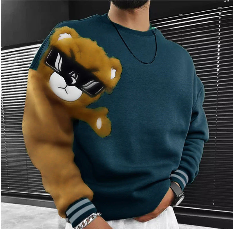 Men's Sweater Digital Printed men's clothing