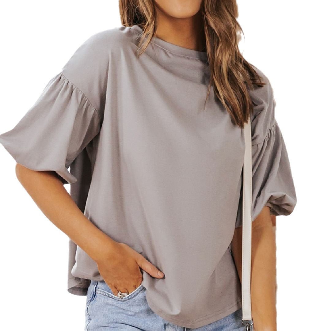 Women's Puff Sleeve T-shirt apparel & accessories