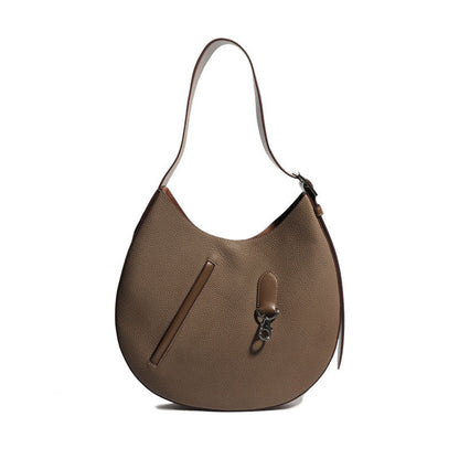 Cowhide Women's One-shoulder Portable Simple Bag apparel & accessories