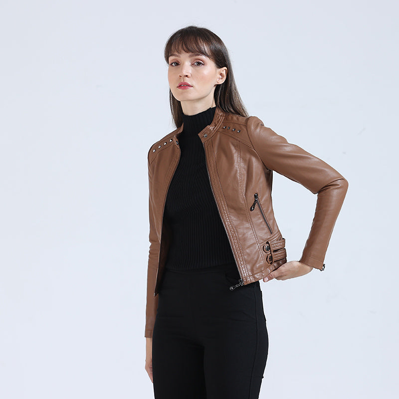 Ladies Black Commuter Zipper Jacket apparels & accessories