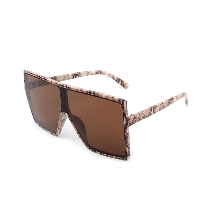 Fashion Colorful Multi-color Sunglasses Female Personalized Street Shot Net Red Sunglasses Frame apparel & accessories