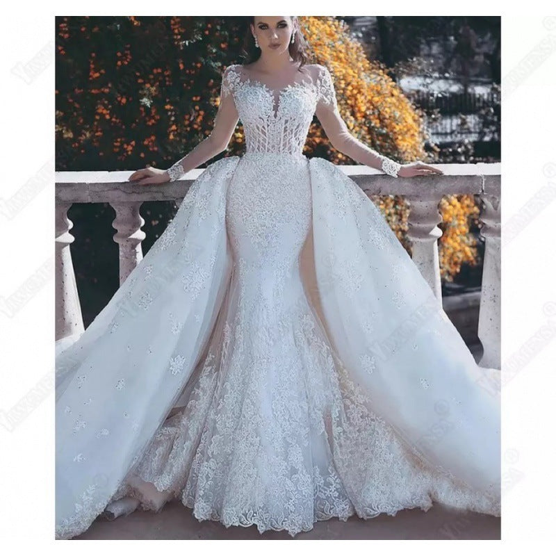 Mermaid Wedding Dresses Long Sleeves Bridal Gowns apparel & accessories