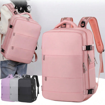 Travel Backpack Female Large-capacity Dry And Wet Luggage Travel Bags Computer Backpack College Students Bag Shoes & Bags