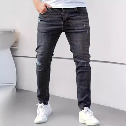 American-style Slim-fit Stretch Jeans apparel & accessories