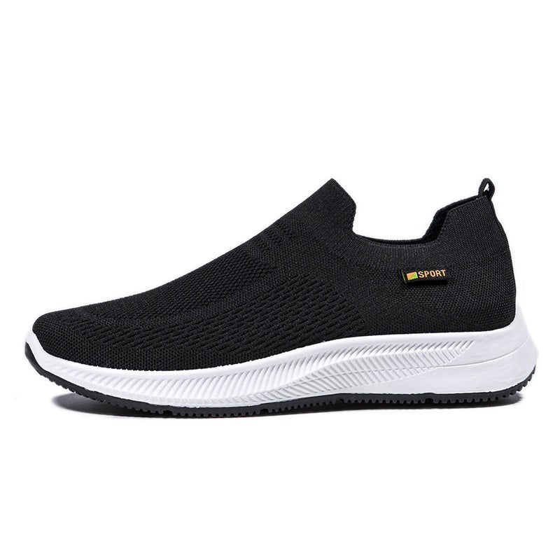 Spring Sports Leisure Cloth Shoes Flying Woven Thin Mesh Shoes Shoes & Bags