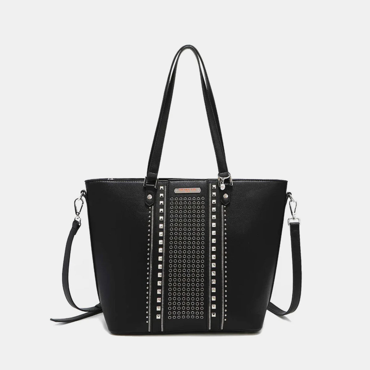 Nicole Lee USA Studded Decor Tote Bag apparel & accessories