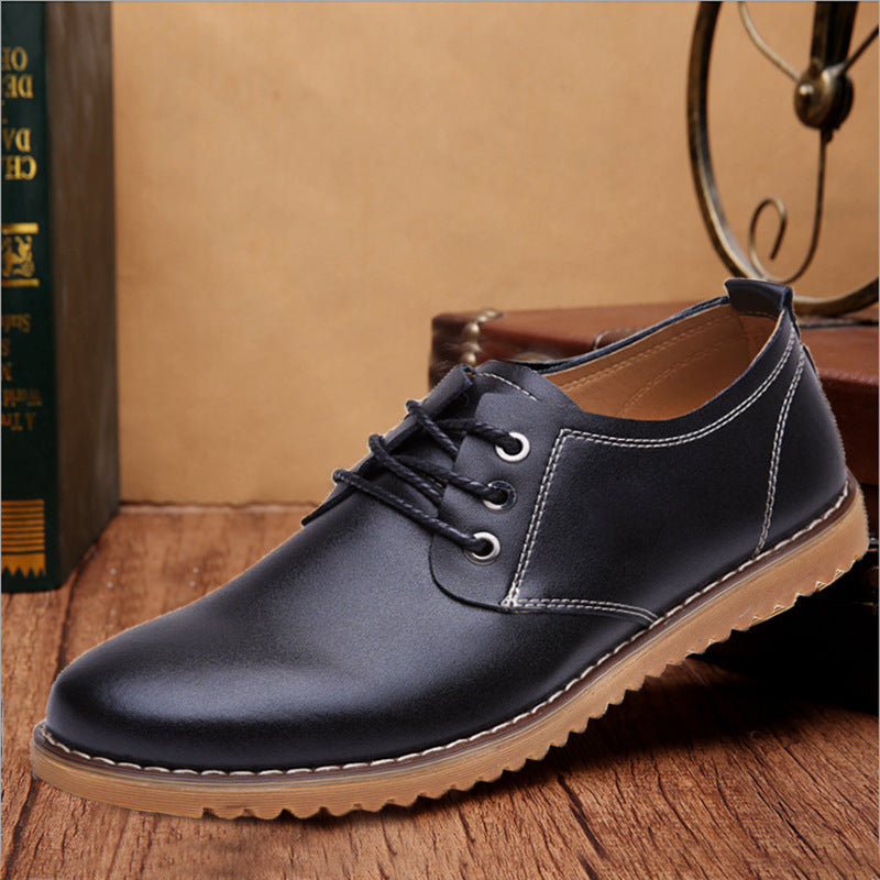 Men's Casual Leather Shoes Genuine Leather Plus Size Shoes & Bags