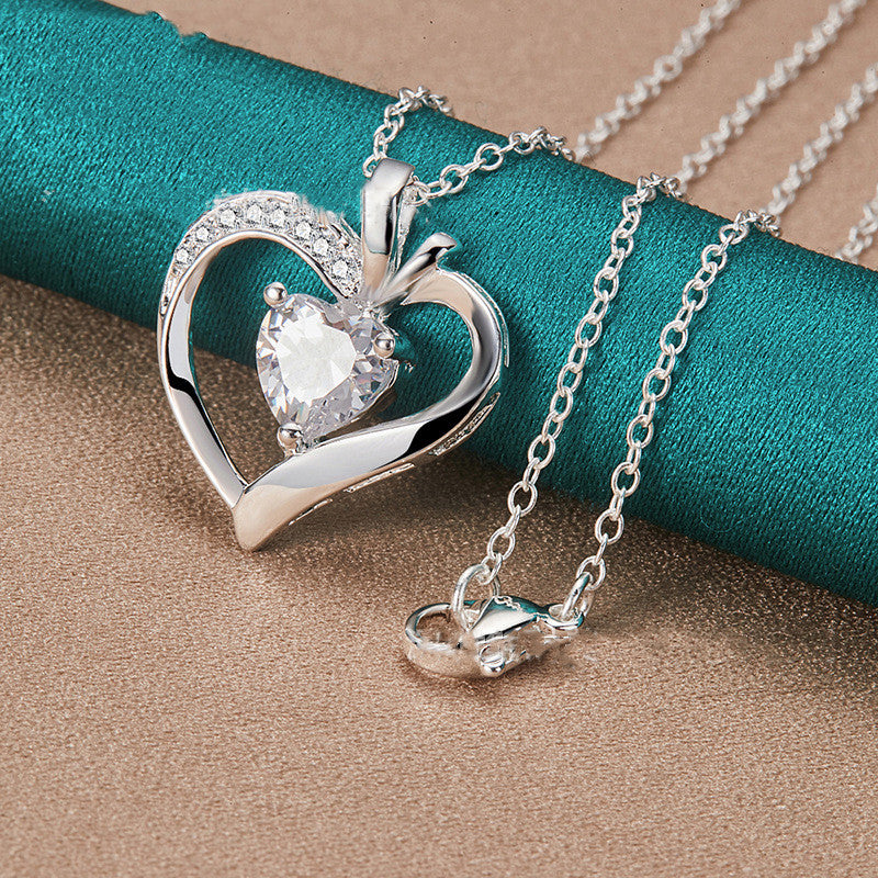 Love Diamond Pendant Jewelry Necklace Jewelry