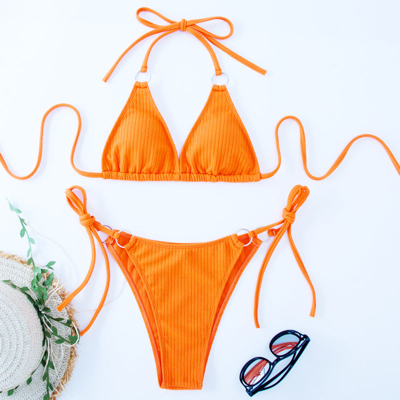 Sexy Bikini Set Summer Side Tie Thong apparel & accessories